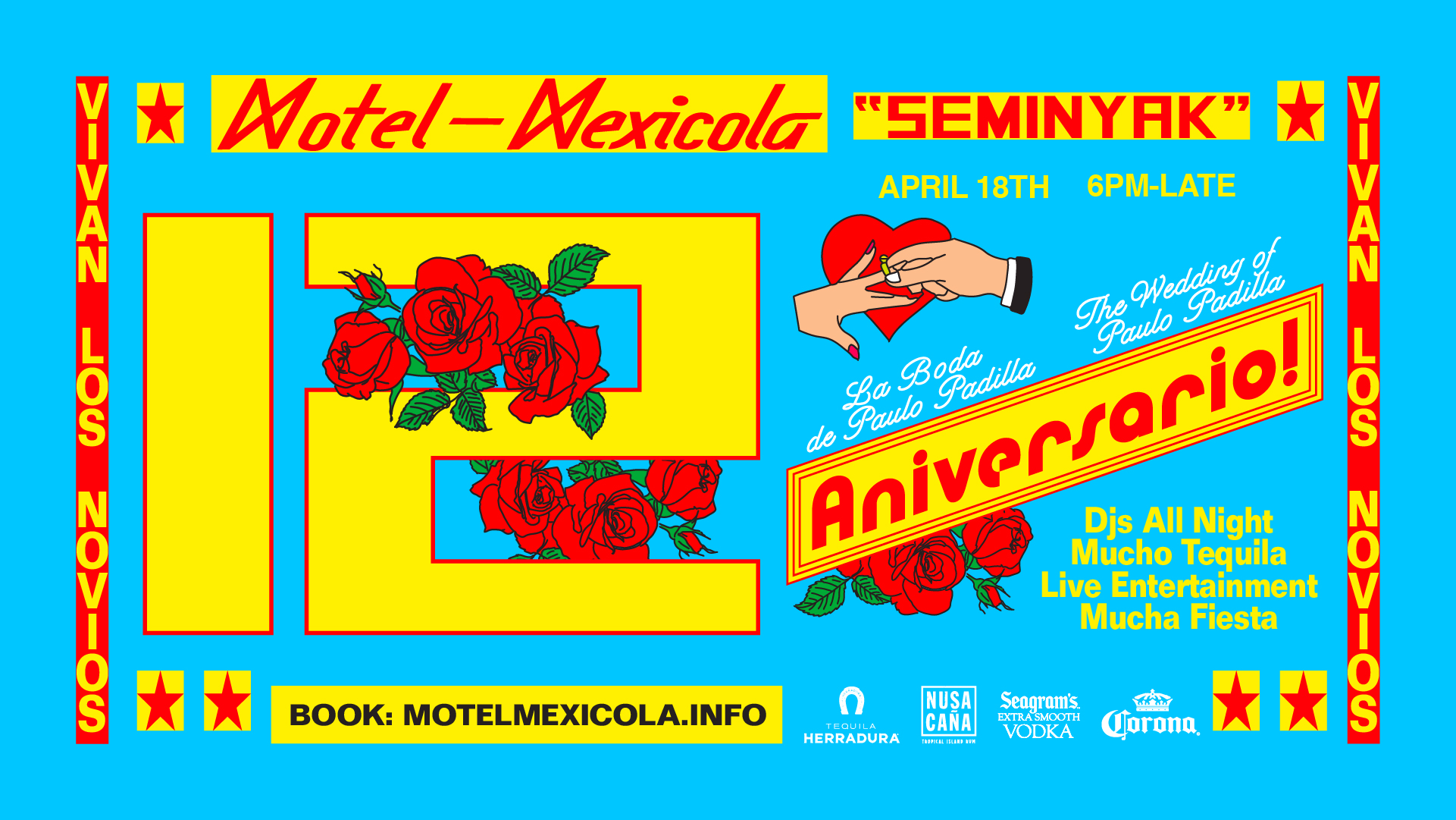 Motel Mexicola-Seminyak-Anniversarry-Party