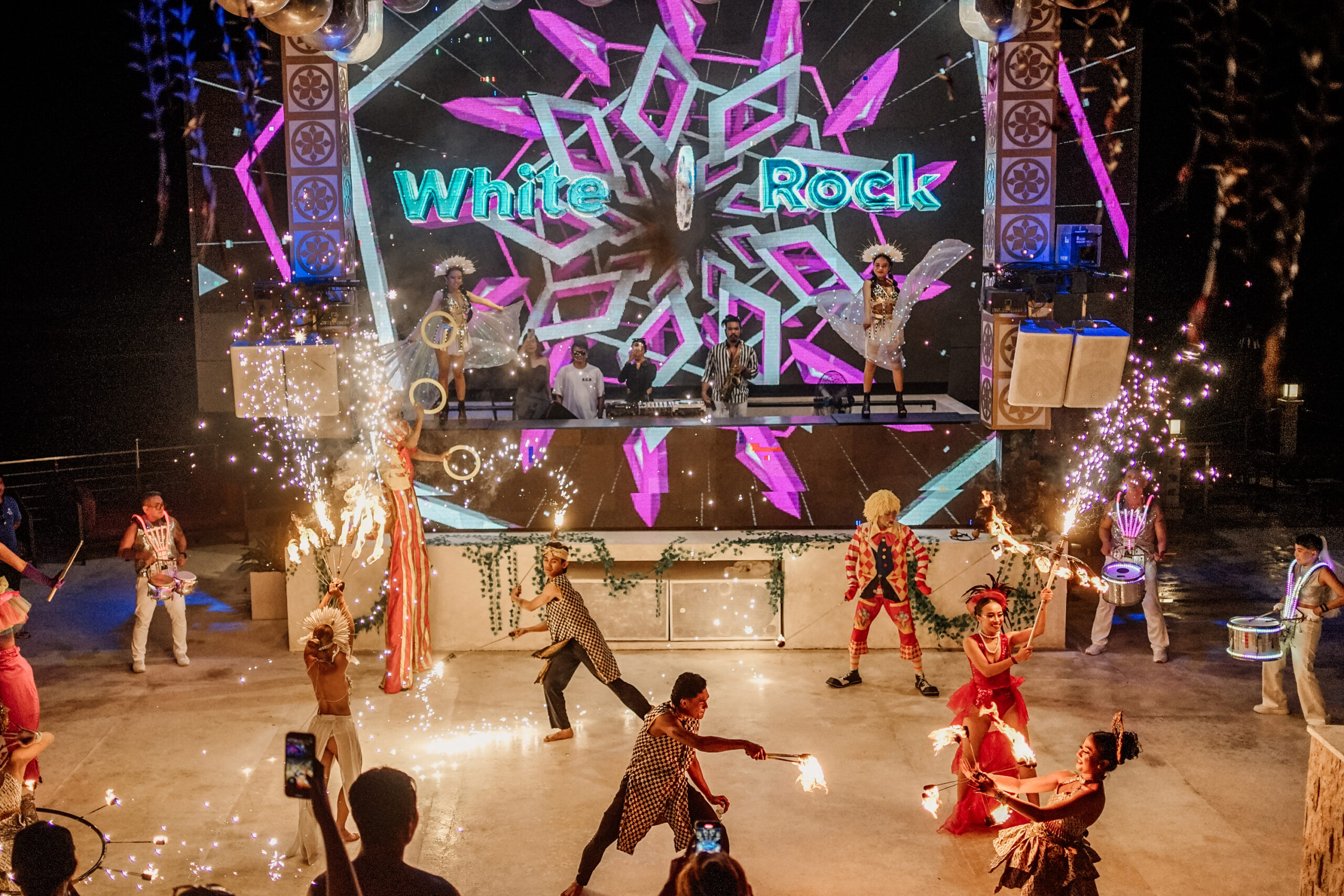 White Rock - Melasti - NYE Party -Balifoodandtravel