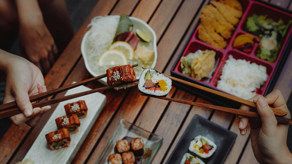 seminyak restaurant, japanese food