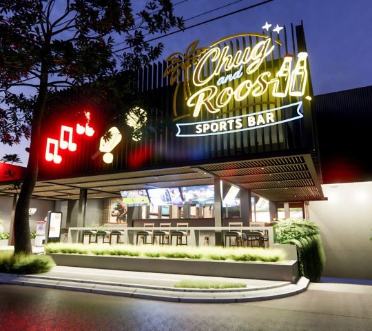 Chug & Roos Sports Bar Legian – A Big Screen Sports Bar Bringing Game-Day Energy to Bali