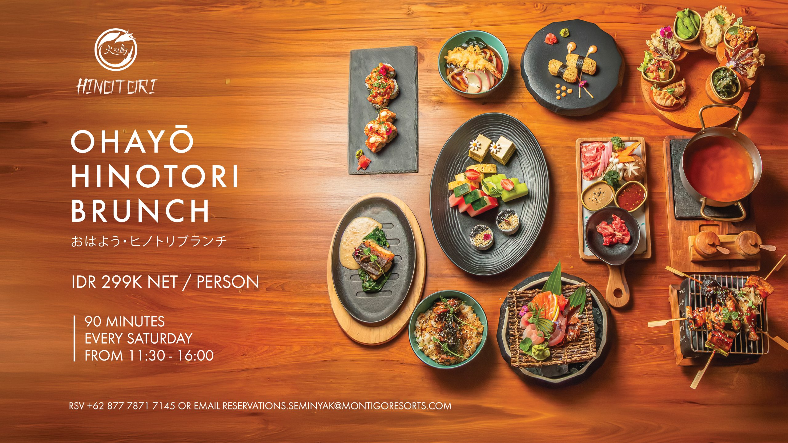 Hinotori - Seminyak - Japanese - Brunch