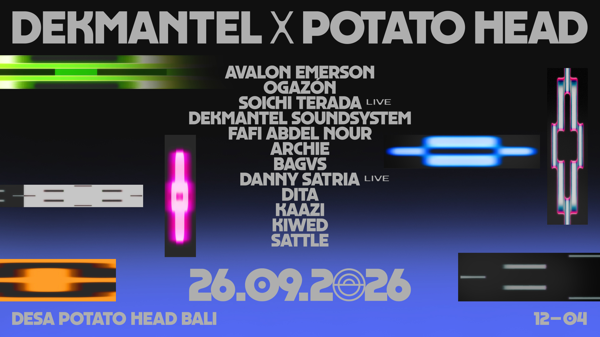 Potato Head Dekmantel September